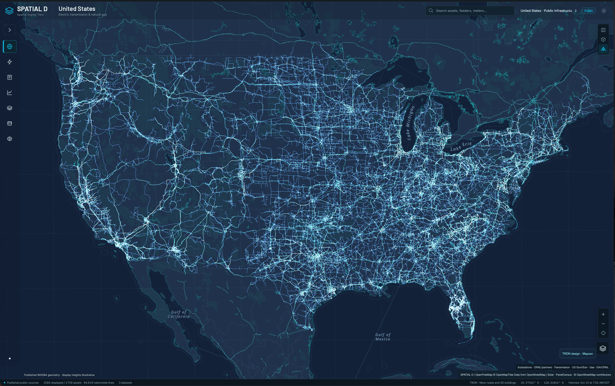SPATIAL D application preview